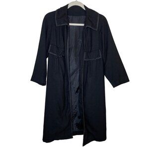 Vintage Forstmann Zelinka Matlick Textured Button Up Coat, S